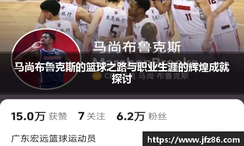 马尚布鲁克斯的篮球之路与职业生涯的辉煌成就探讨